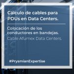 Cálculo de cables para PDUs en Data Centers
